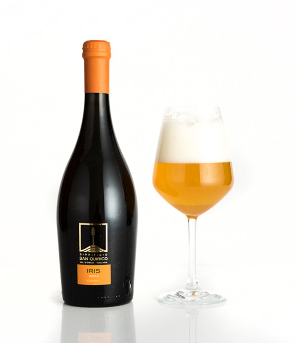 Il Birrificio San Quirico - Goudblond bier - Iris (0,75 L) Italianmaniacs