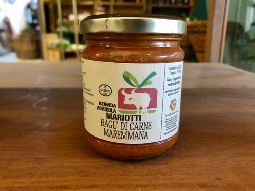 Ragu' di carne Maremmana Italianmaniacs