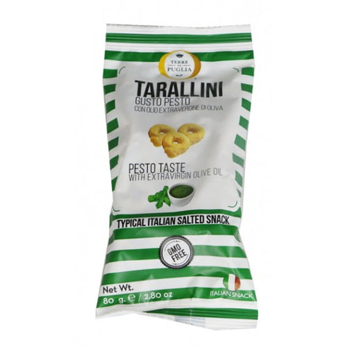 Tarallini Pesto - Zoute Snacks Italianmaniacs